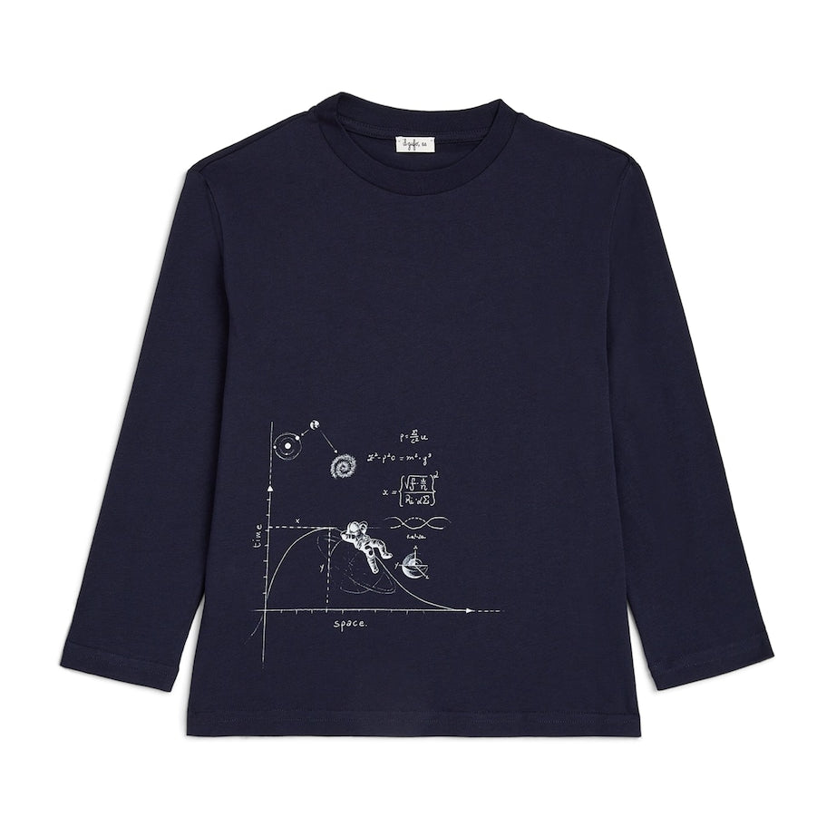 Cotton Long-Sleeve T-Shirt (2-14 Years)