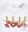 Cotton Heart Print T-Shirt (3-36 Months)
