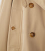 Gabardine Cropped Trench Jacket HONEY