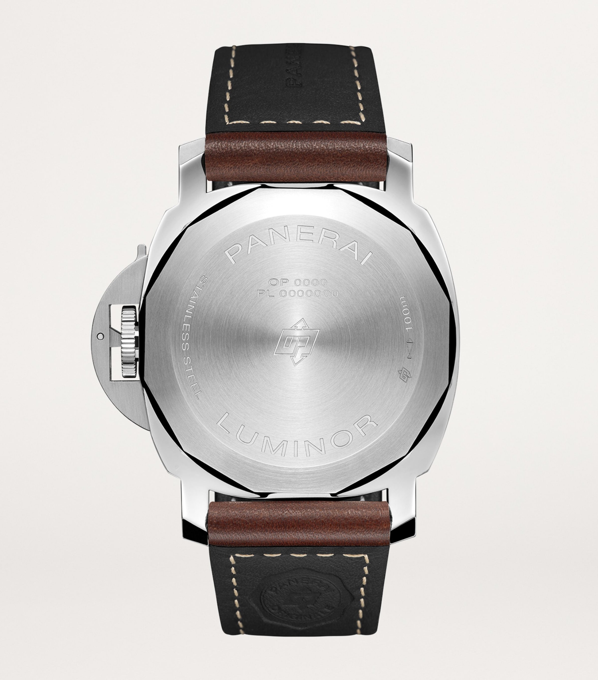 Panerai Stainless Steel Luminor Watch 44mm