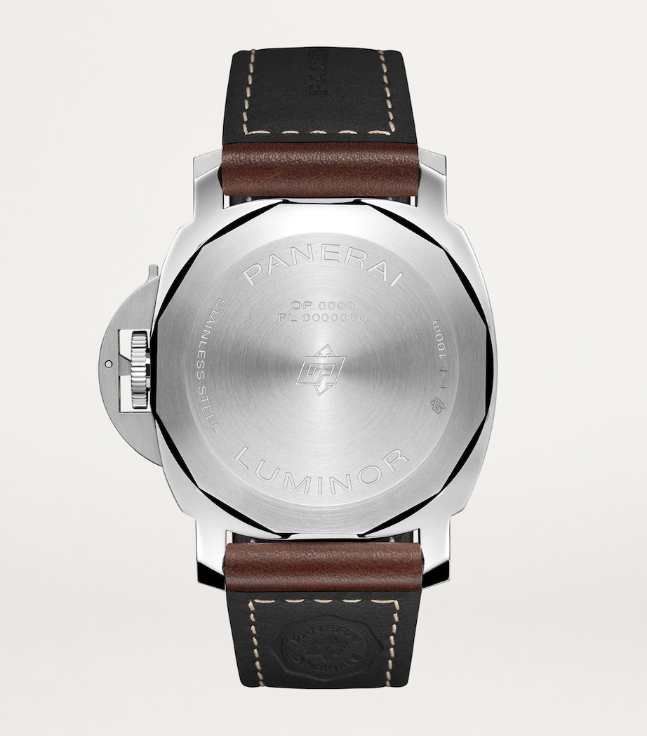 Panerai Stainless Steel Luminor Watch 44mm