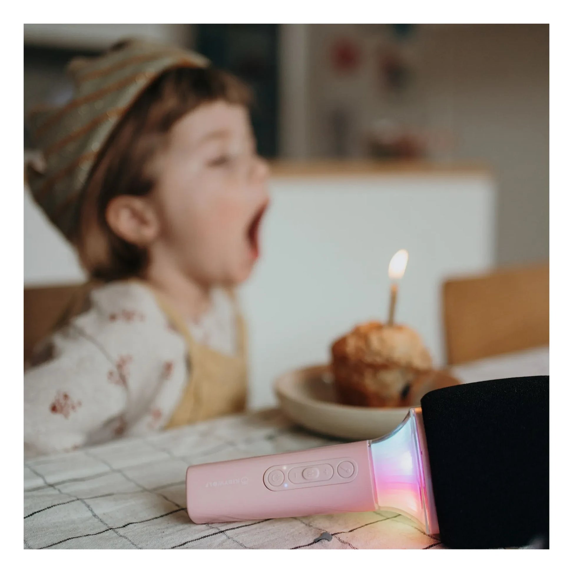 Kidywolf - Bluetooth Micro Karaoke | Pink