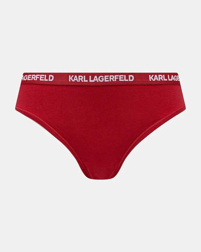 Karl Lagerfeld kadın pamuk elastan tangası 7'li