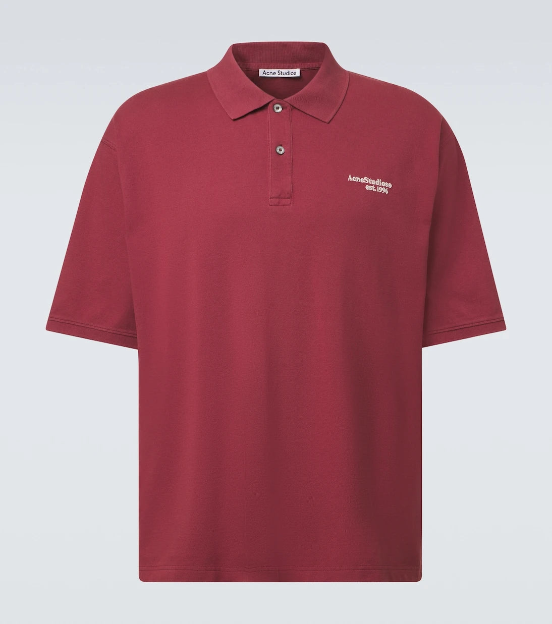 Acne Studios - Cotton piqué polo shirt