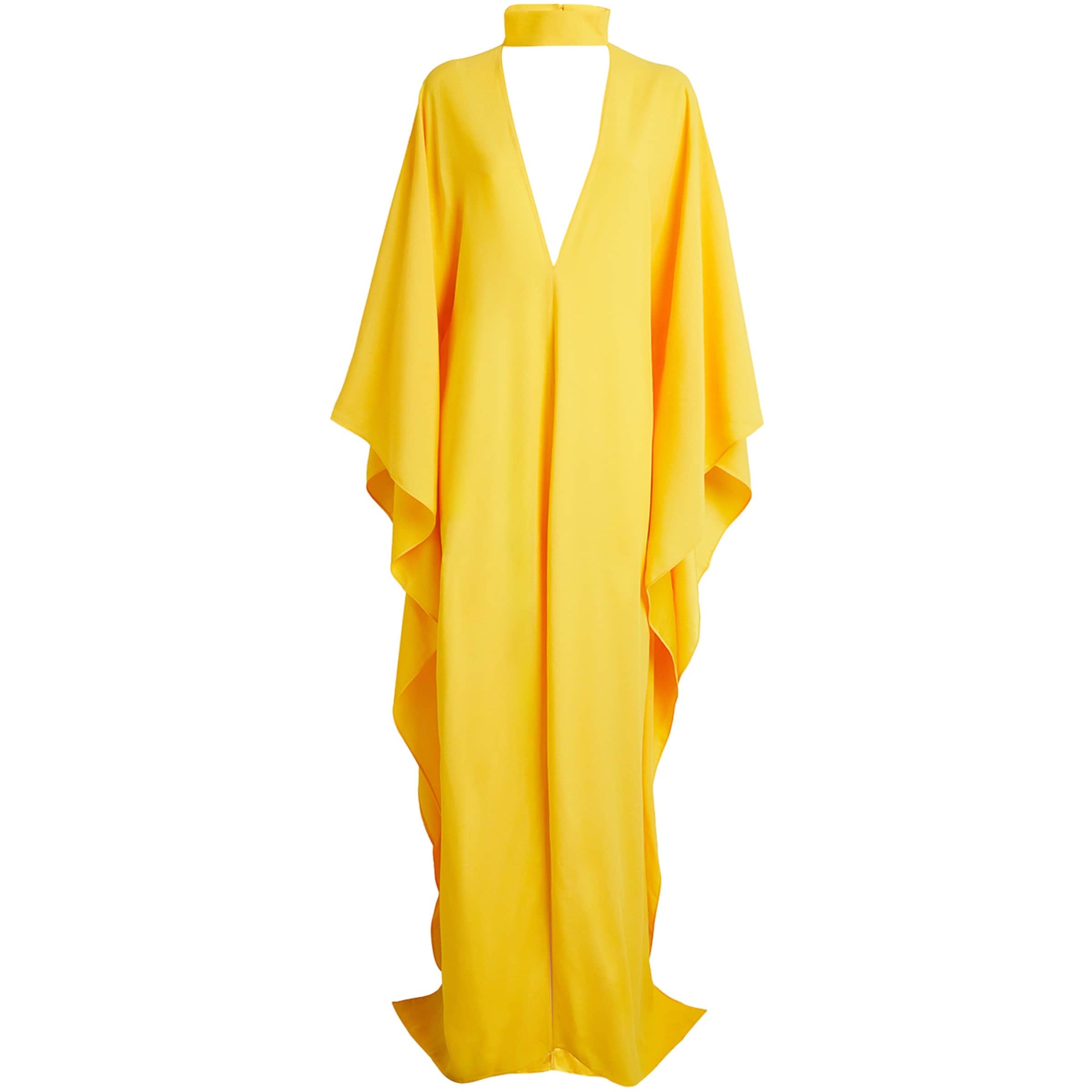 Yellow Cady OOO Kaftan Maxi Dress