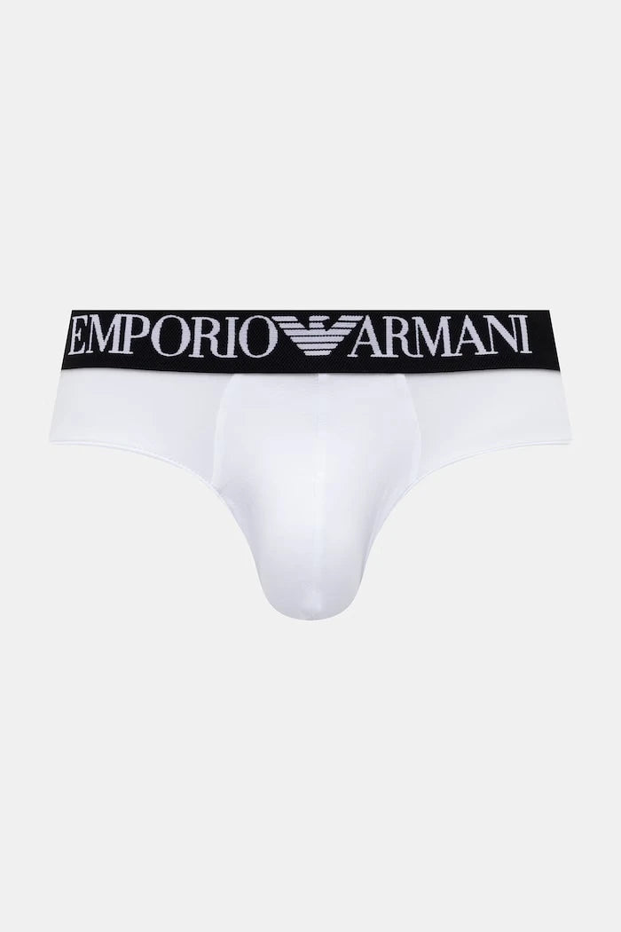 Emporio Armani Underwear Erkek Pamuk ve Elastan Slip 2'li