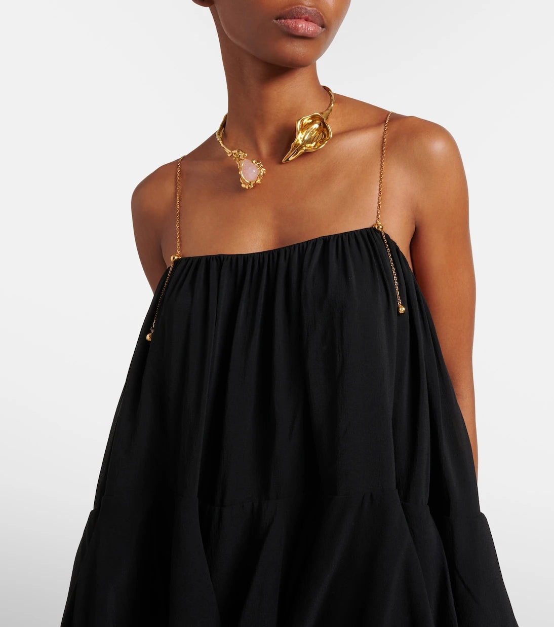 Chloé - Chloé Flower Soul embellished necklace