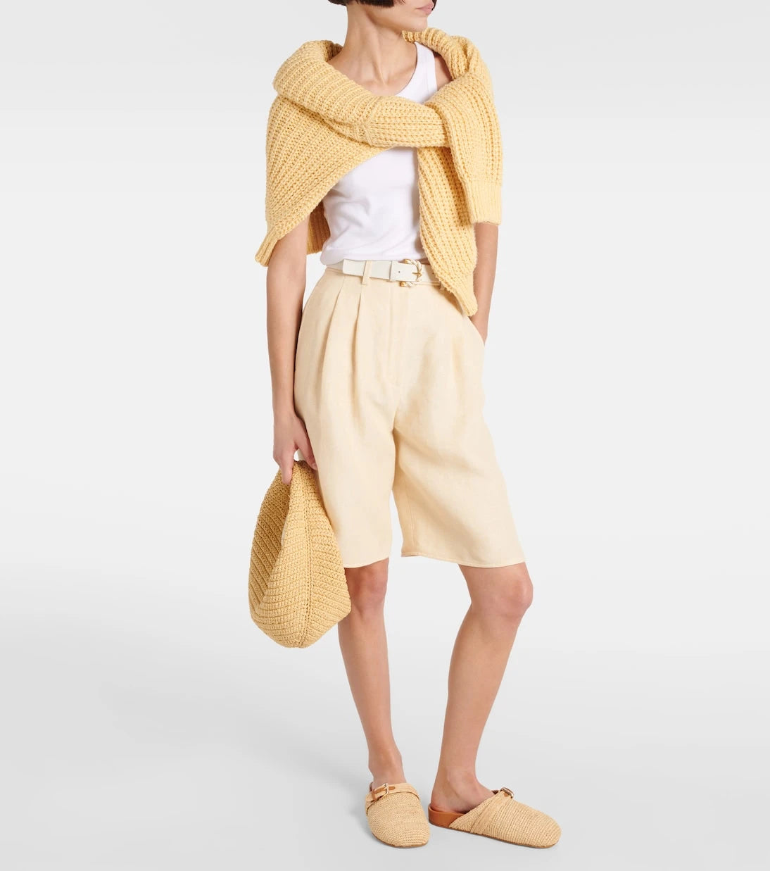 Clergerie - Quinta raffia mules