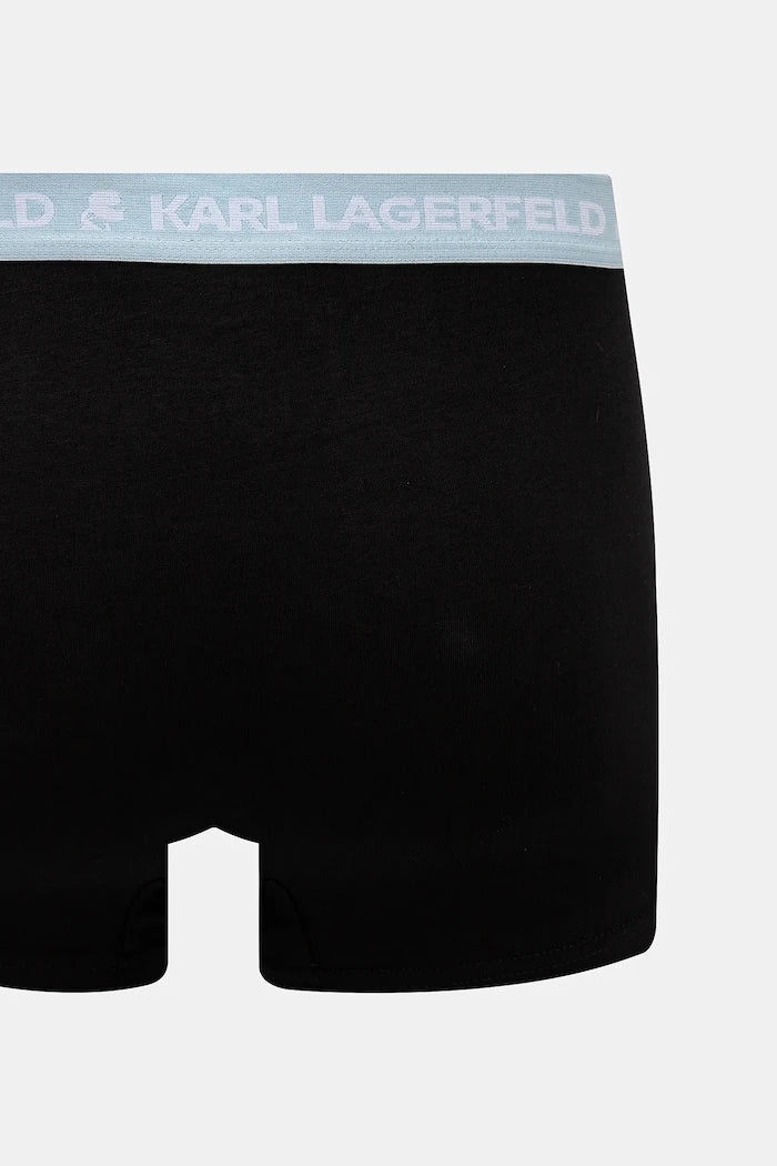 Karl Lagerfeld erkek pamuk ve elastan boxer 3'lü