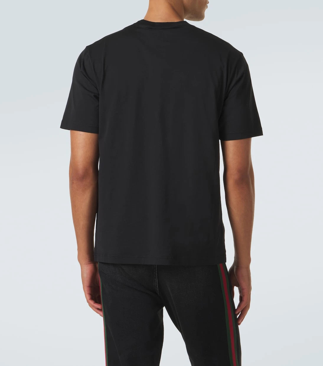 Gucci - Web Stripe cotton T-shirt