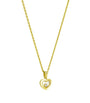 Yellow Gold and Diamond Happy Diamonds Icons Pendant Necklace