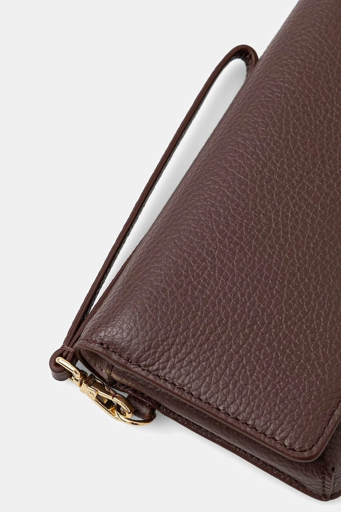 Coccinelle kadın deri clutch