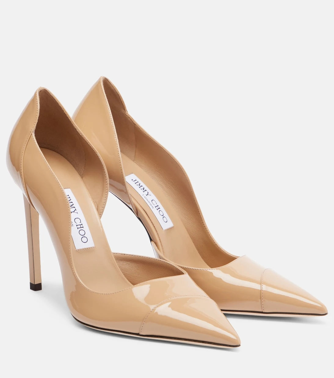 Jimmy Choo - Brigitte 100 patent leather pumps