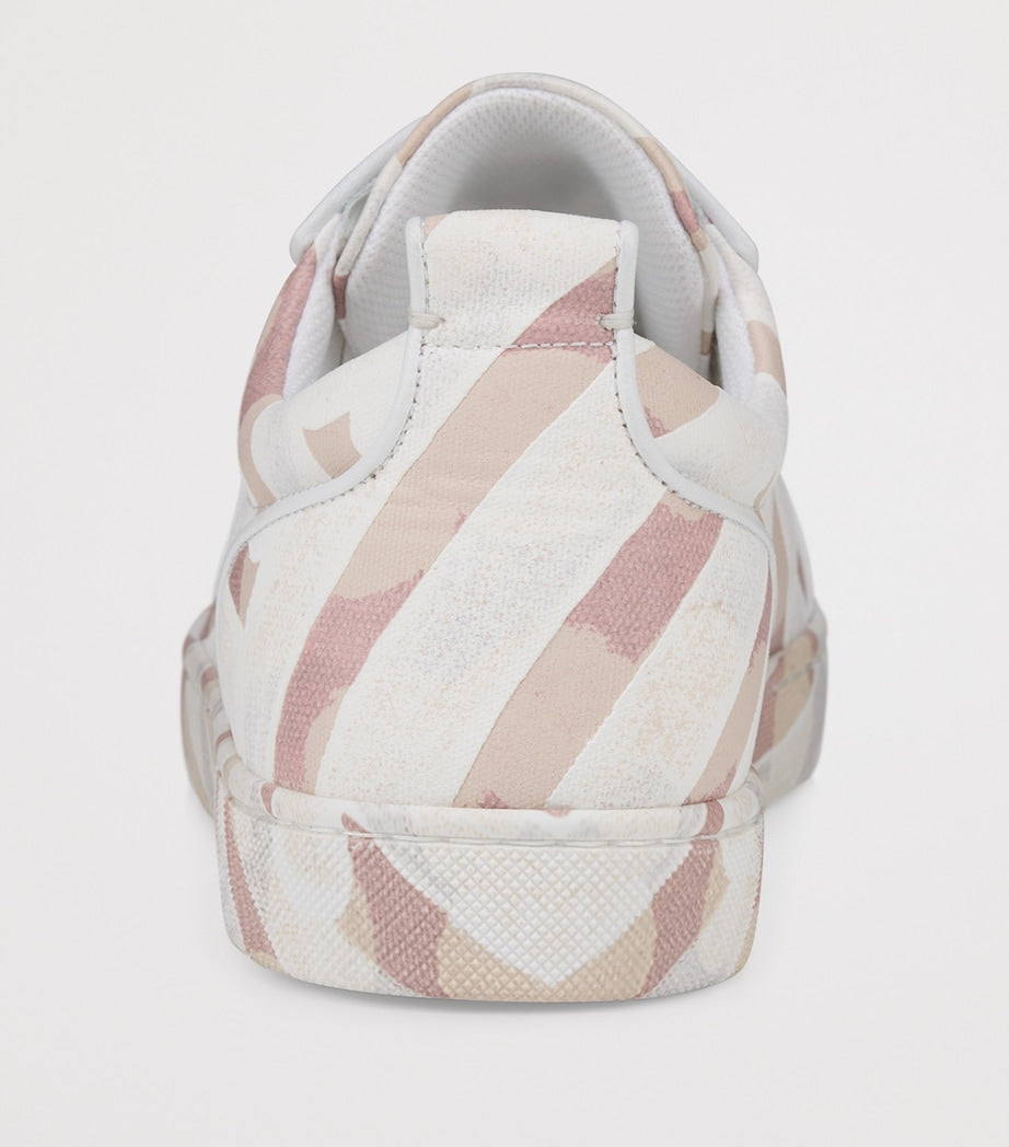 Louis Junior Spikes Canvas Sneakers