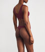 Burgundy SoftStretch Thong