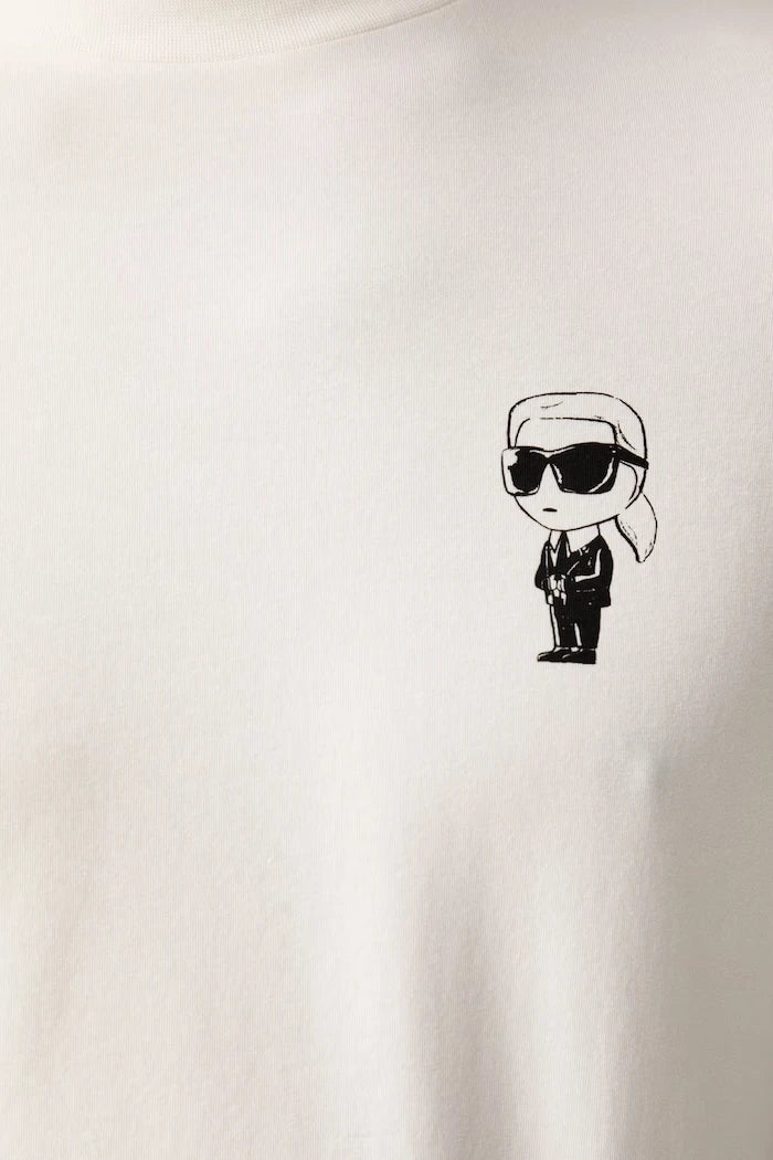 Karl Lagerfeld erkek pamuk elastan tişört