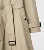 Beige Gabardine Ellingham Long Car Coat