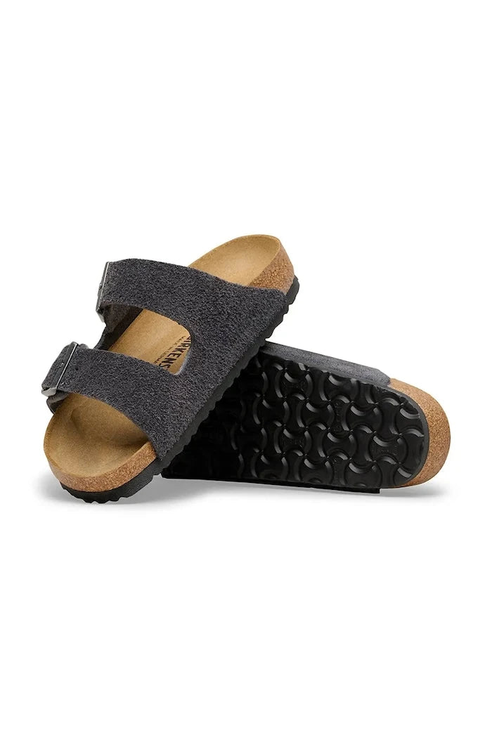 Birkenstock чехли от велур Arizona