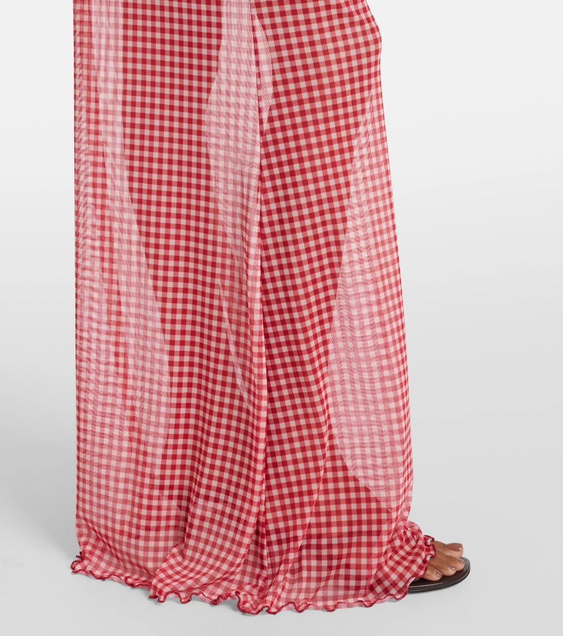 Bananhot - Solay gingham maxi skirt