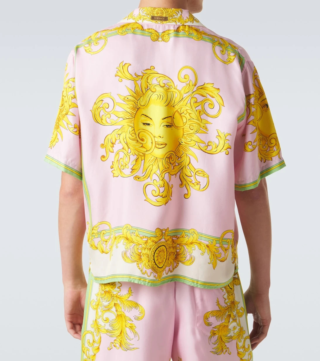 Versace - Printed silk shirt