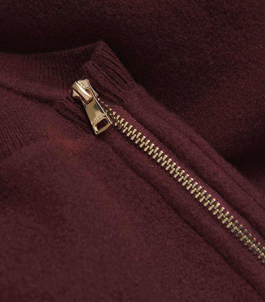 Max Mara Wool-Blend Jersey Mini Dress