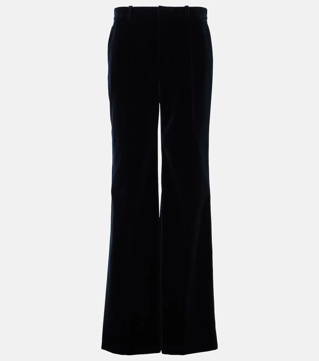 Chloé - Cotton velvet flared pants