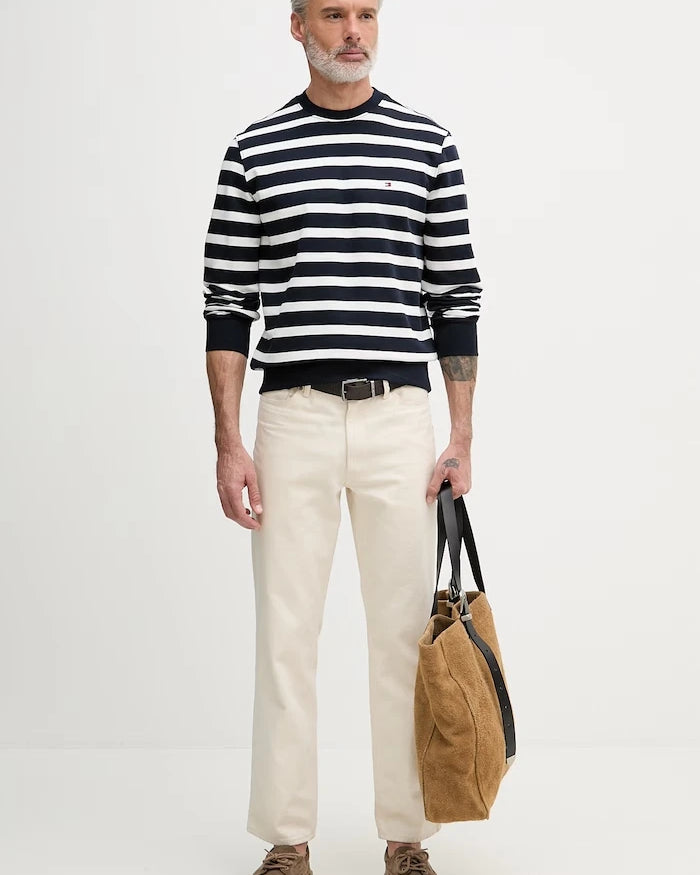 Tommy Hilfiger erkek pamuklu sweatshirt