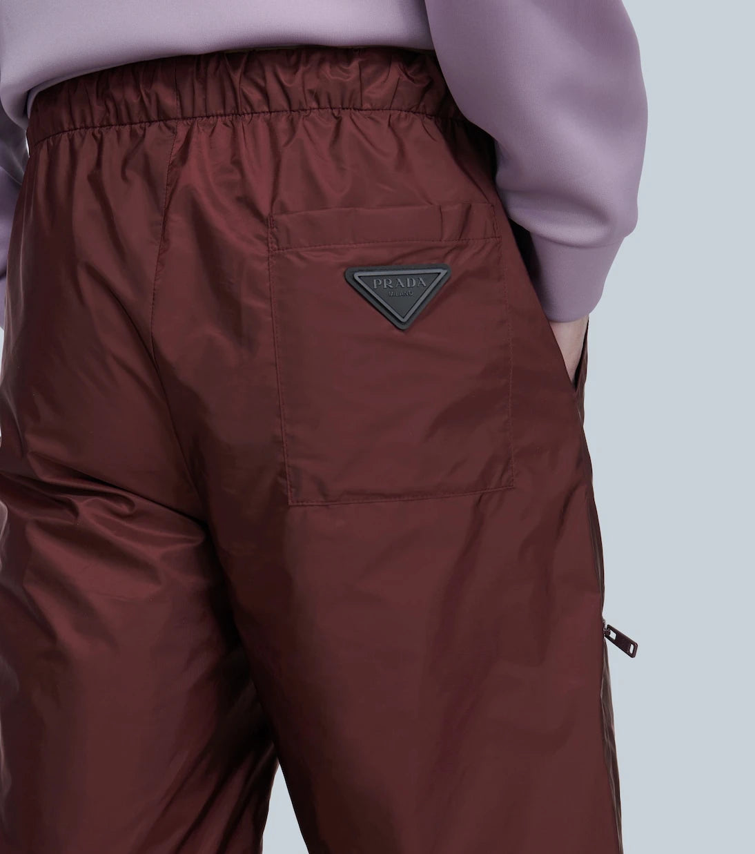 Prada - wide-leg technical shorts