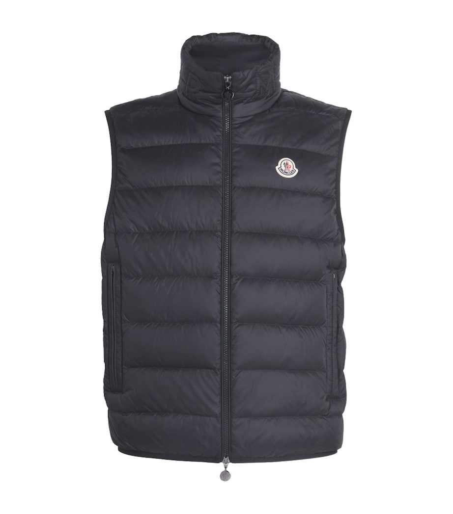 Moncler Black Down Rocoque Gilet