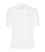 Brunello Cucinelli Zipped Logo Polo Shirt