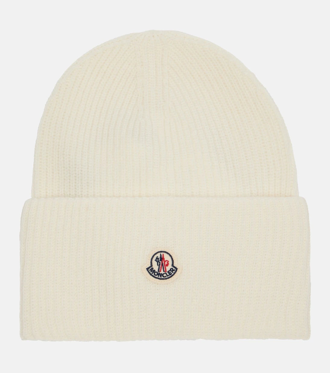 Moncler - Ribbed-knit virgin wool beanie
