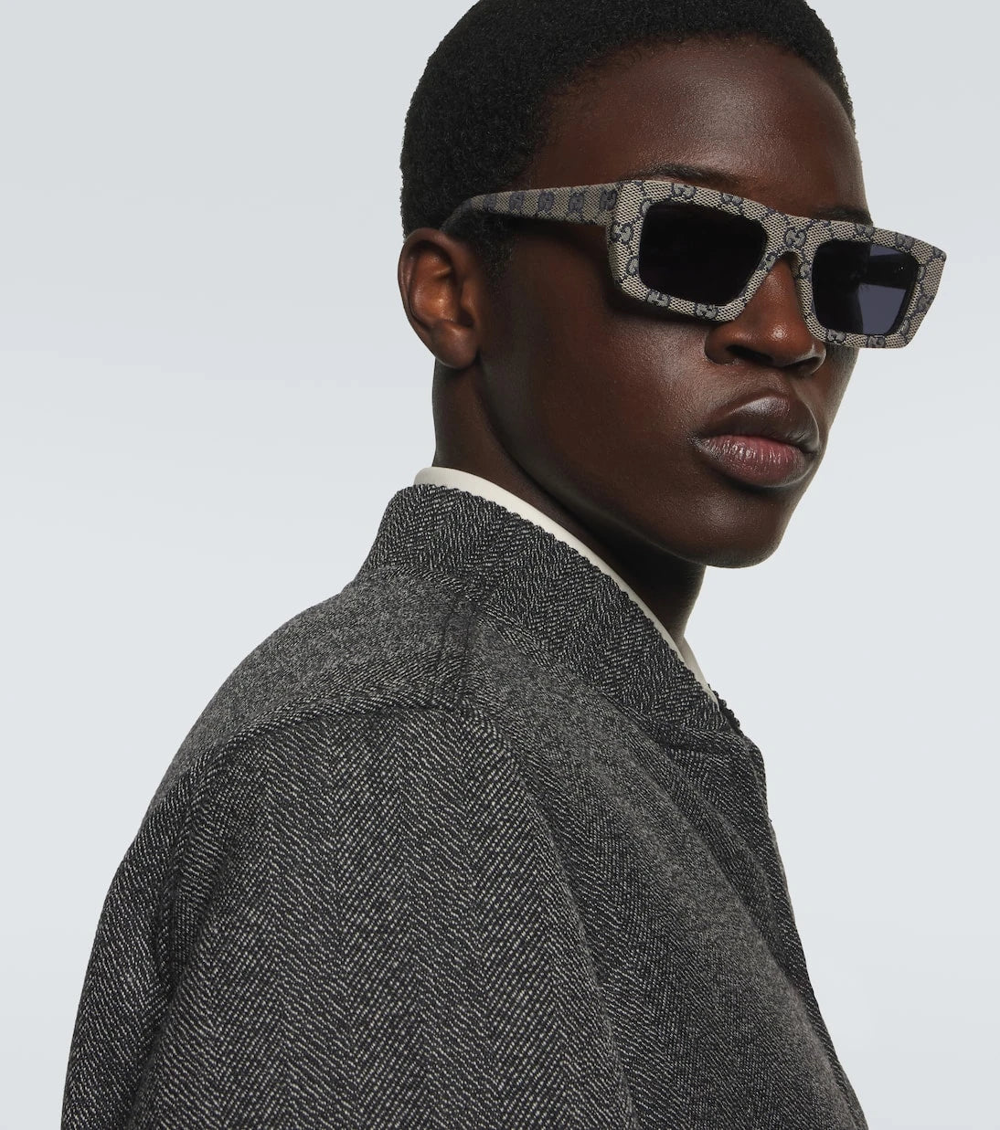Gucci - Rowcut rectangular sunglasses