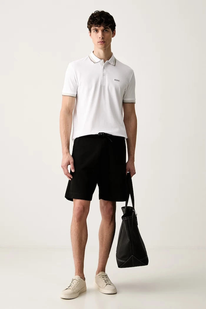 BOSS Green erkek pamuklu eşofman şortu JT_Shorts