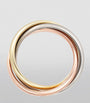 Cartier Large White, Rose and Yellow Gold Trinity Ring