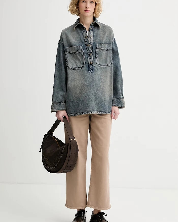 Zadig&Voltaire kadın denim sweatshirt