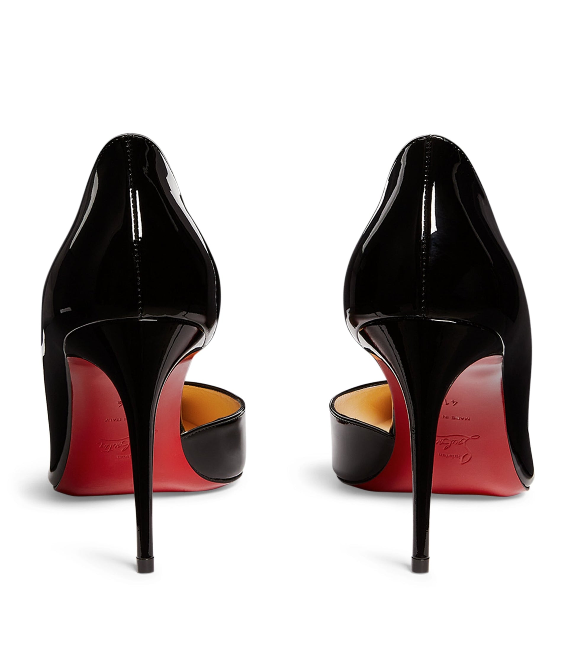 Christian Louboutin Black Iriza Patent Leather Pumps 85