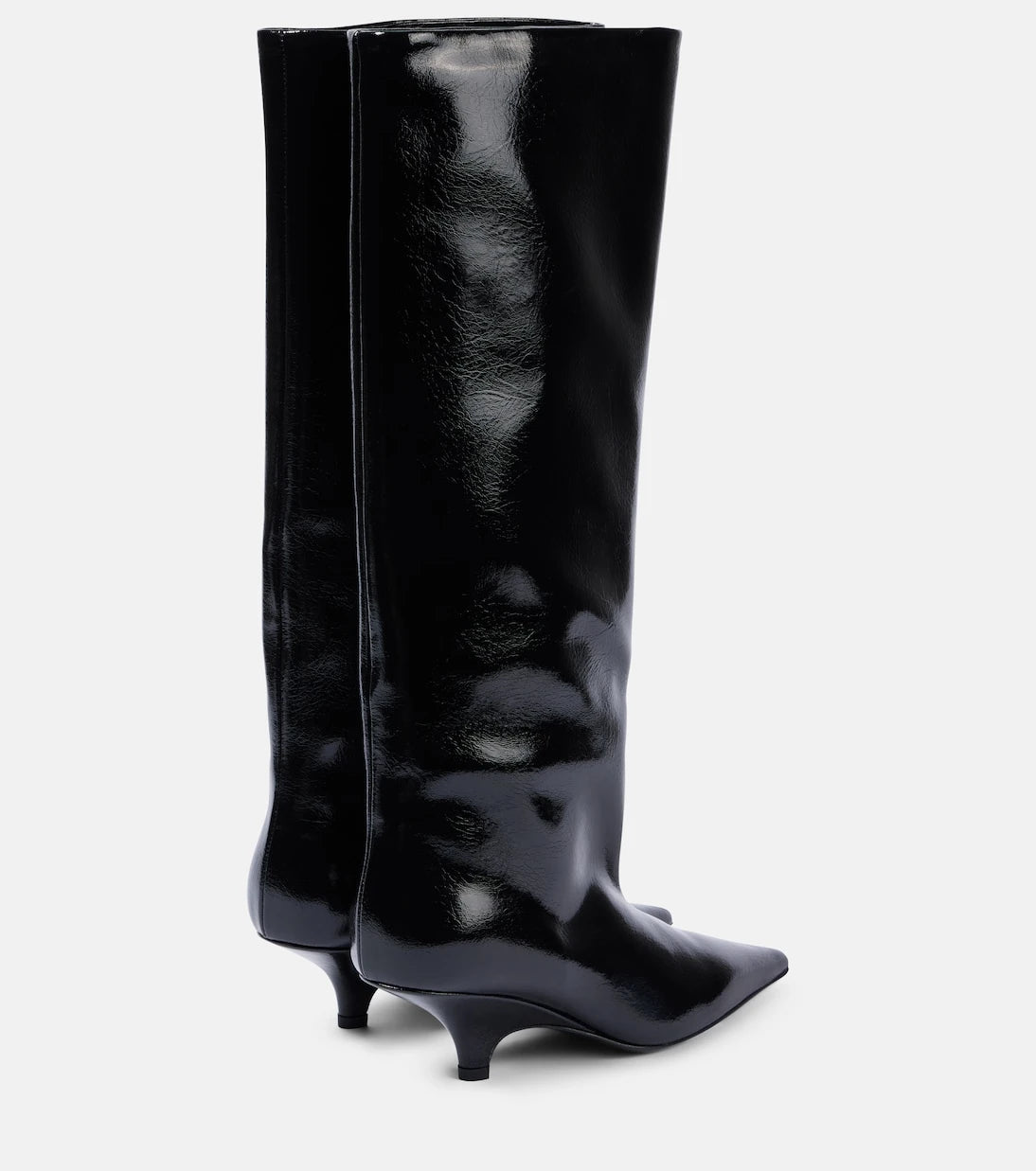 Toteme - Patent leather knee-high boots