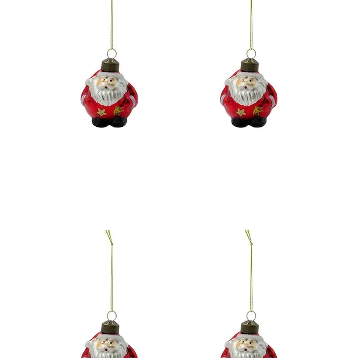 House Doctor HDKlaw 7 x 5,5 cm Yılbaşı Ağacı Süs Seti (4 Adet)