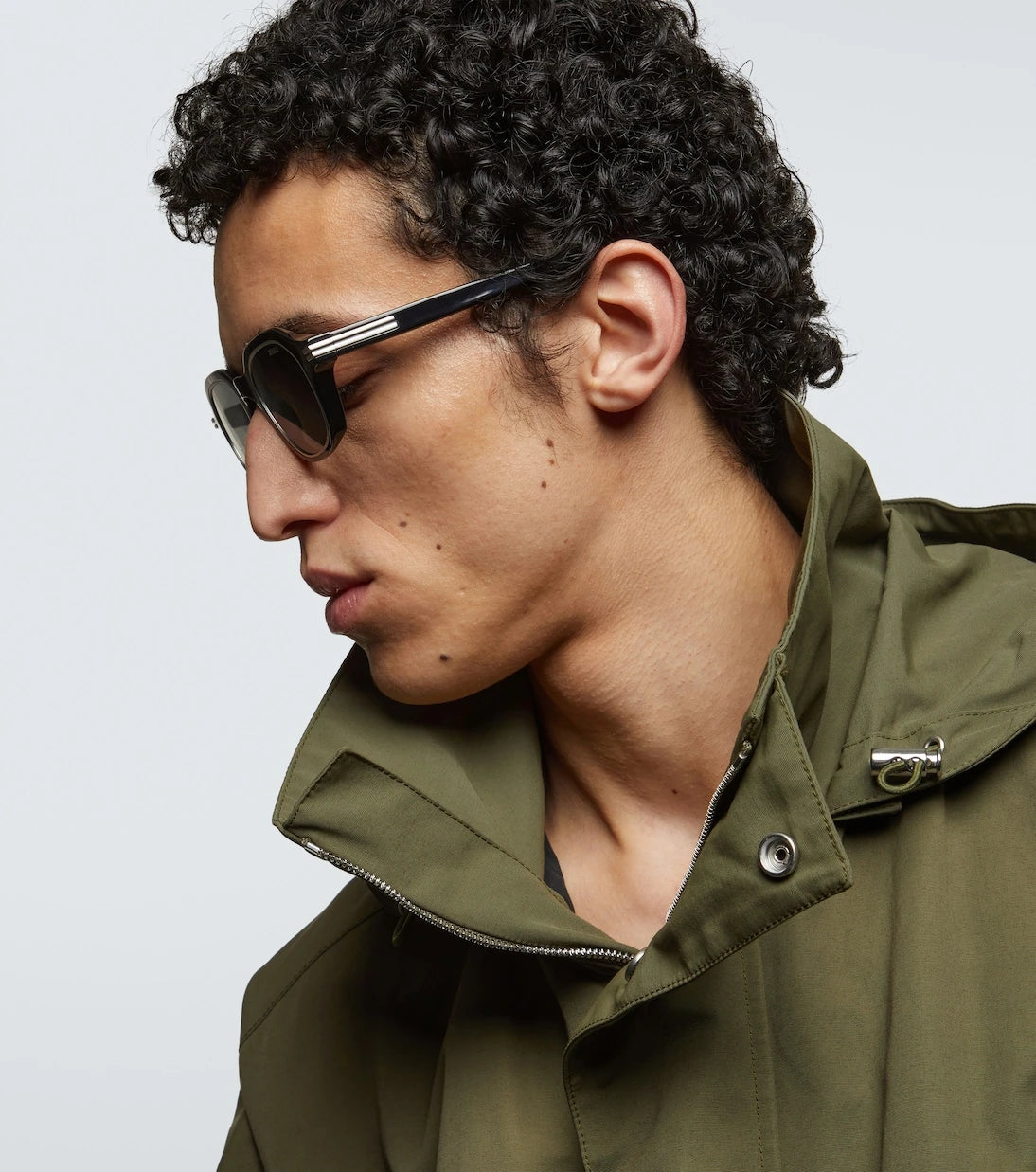 Zegna - نظارات شمسية مربعة