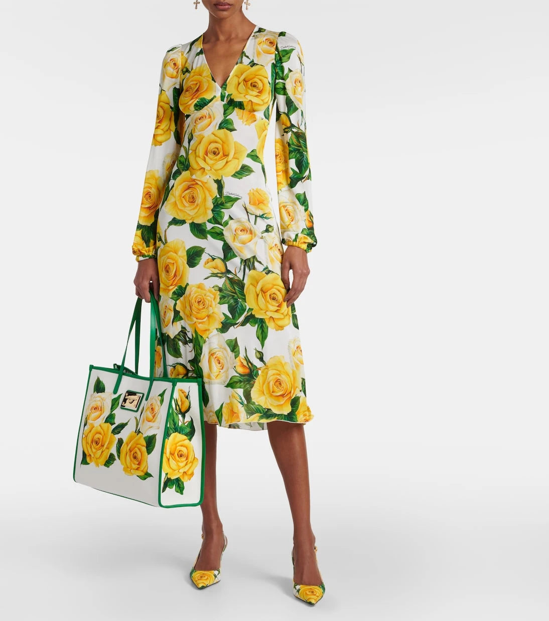 Dolce&Gabbana - Floral midi dress