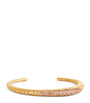 Thin Yellow Gold and Pink Sapphire My Muse Urban Bangle