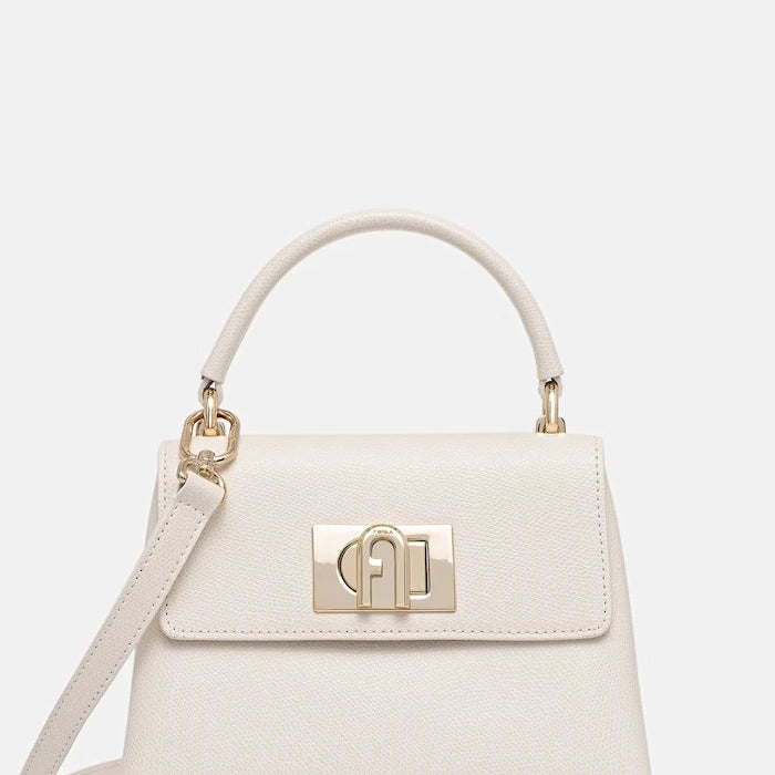 Furla чанта tote дамска от кожа 1927 Mini Top Handle
