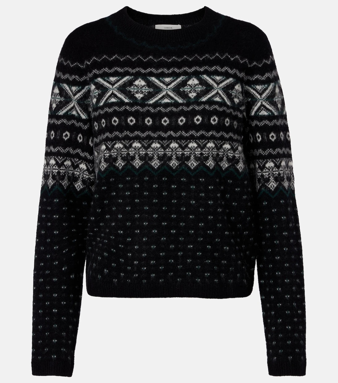 Vince - Fair Isle cashmere sweater