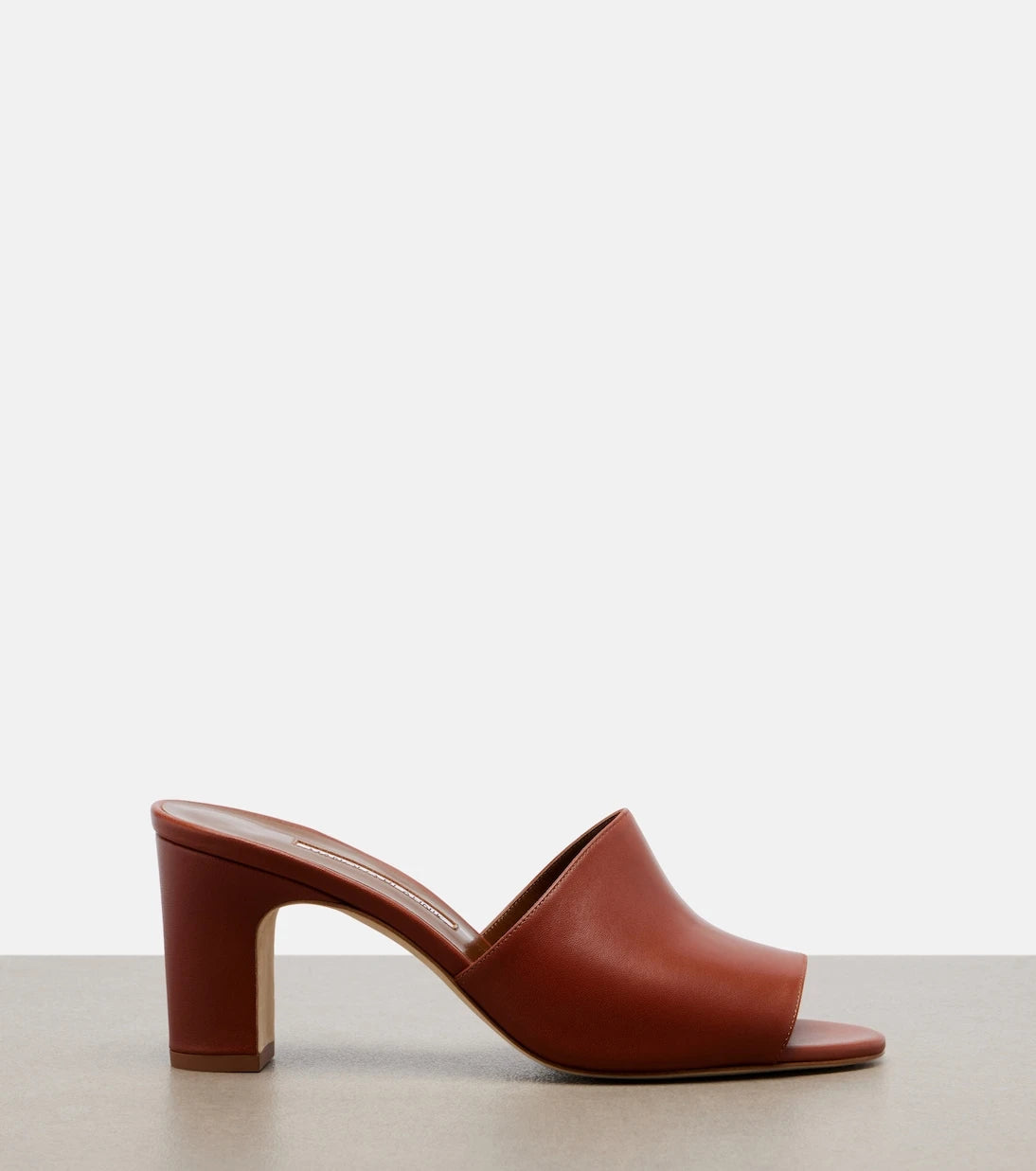 Manolo Blahnik - Rapalla leather mules
