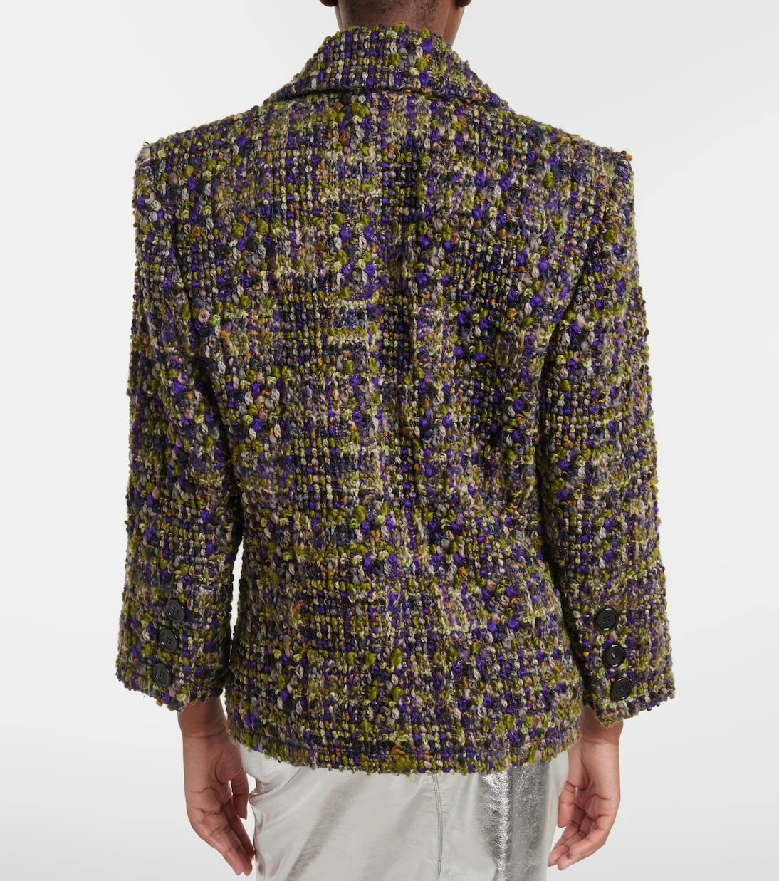 Saint Laurent - Wool-blend tweed blazer