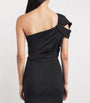 Rick Owens Twisted One-Shoulder Mini Dress