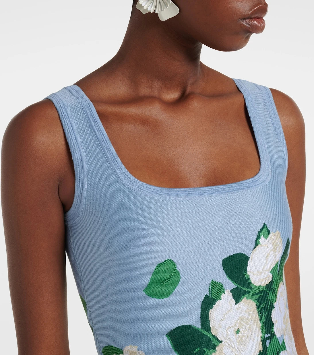Carolina Herrera - Floral silk-blend midi dress