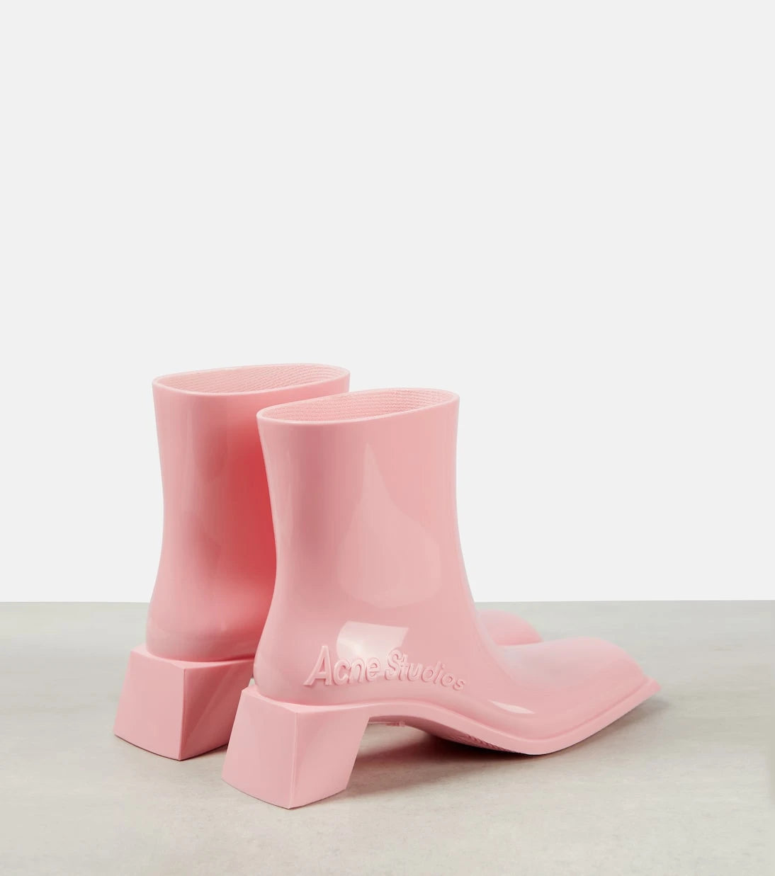 Acne Studios - Soap logo ankle boots