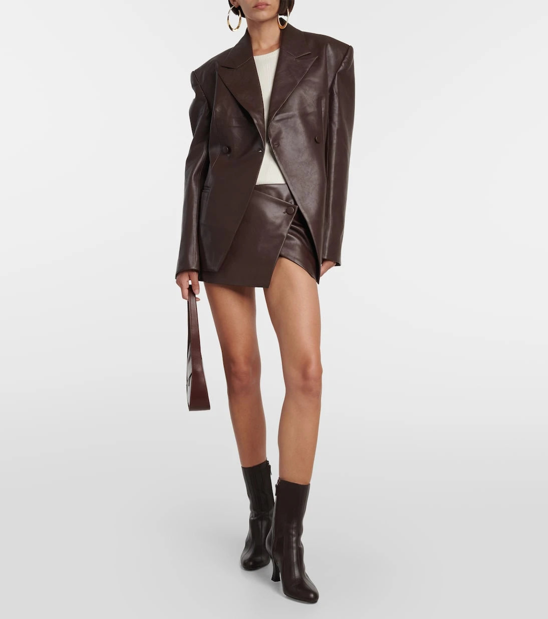 Aya Muse - Mille wrap miniskirt