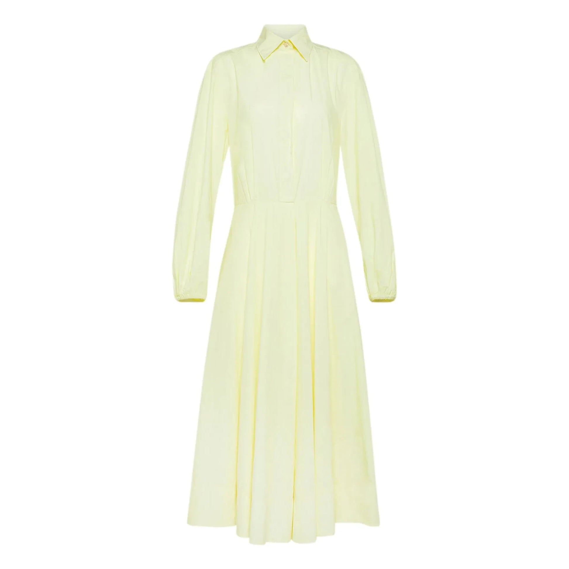 Forte Forte - Cotton Poplin Dress | Yellow